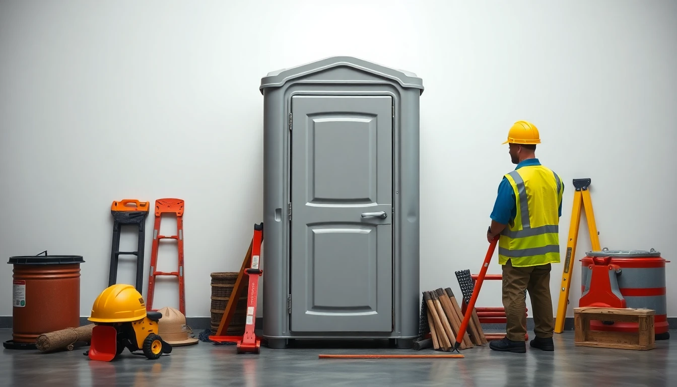 Construction Porta Potty Rental